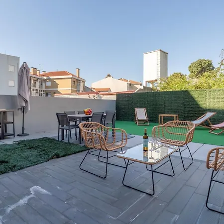 公寓 Urban Terrace & Stylish Living Spaces By Hostwise *